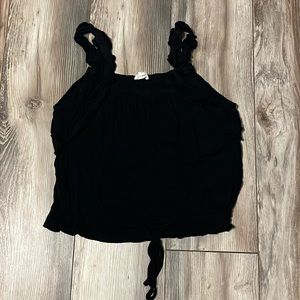 Tie bottom, small tank top